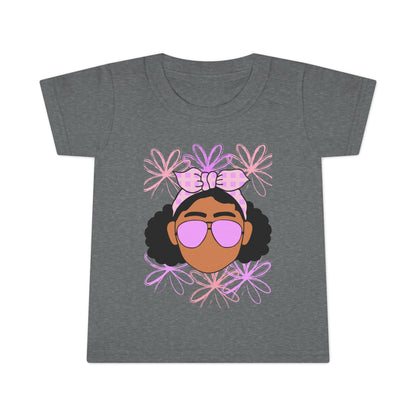 Trendy Toddler Tee: Cool Shades Design