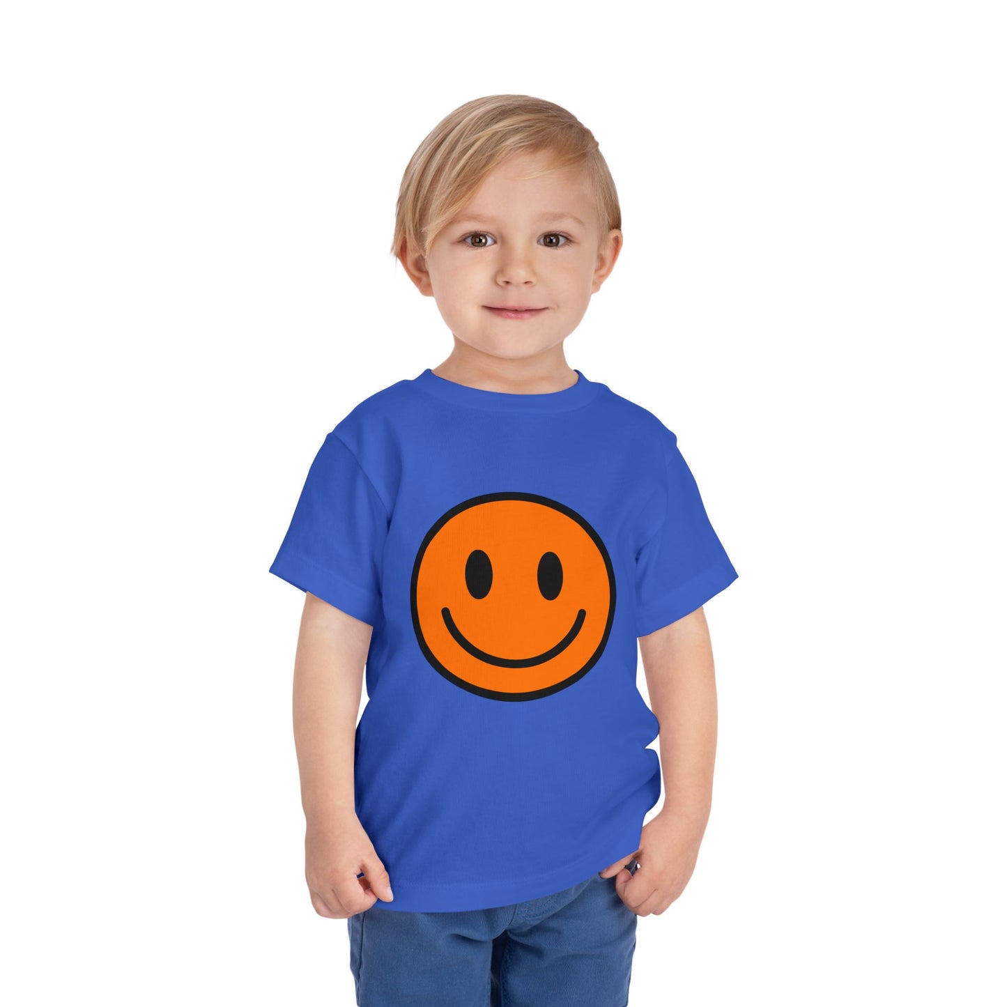 Smiley Face Toddler Tee, Cute Kid's Shirt