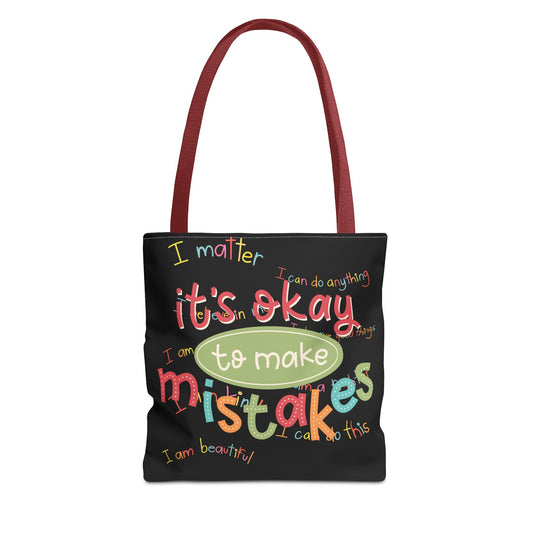 Inspirational Tote Bag - Perfect for Self-Love & Mindfulness