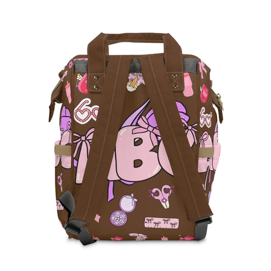 Stylish Multifunctional Diaper Backpack for On-the-Go Parents
