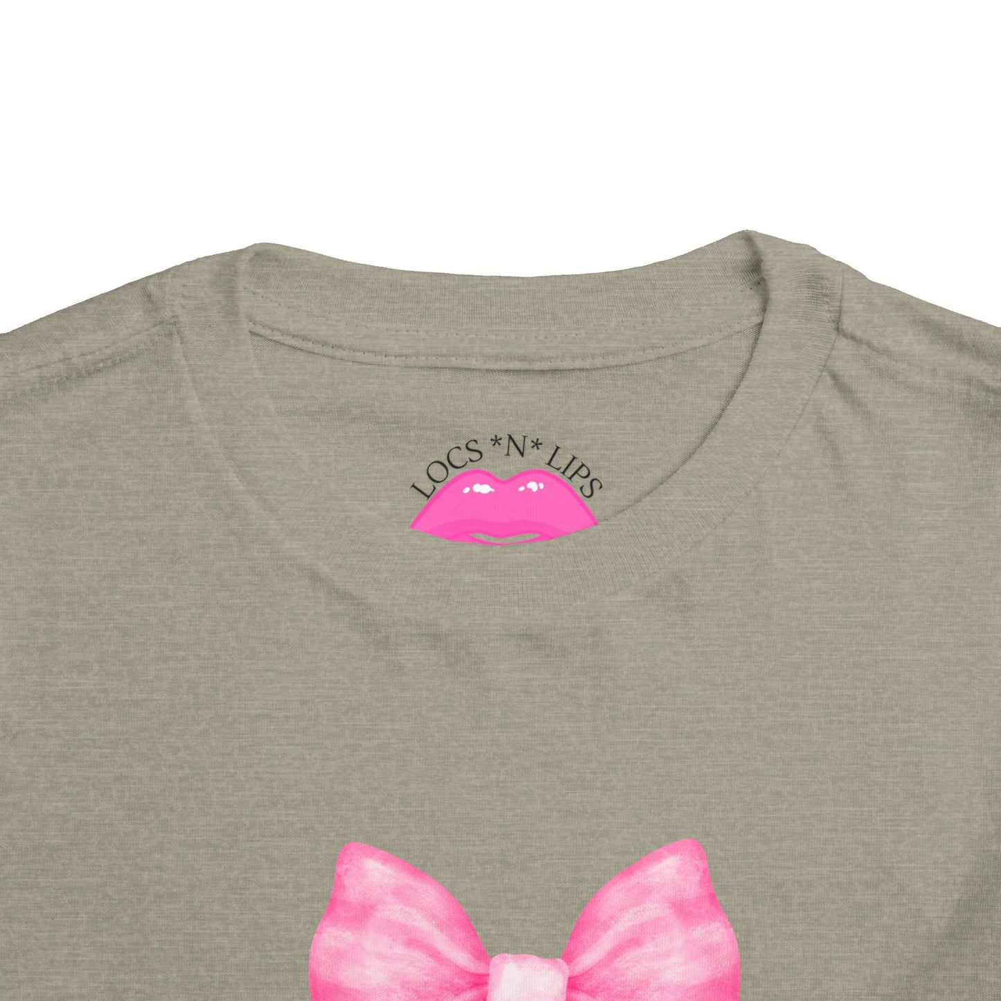 Cute Toddler Tee with Pink Bow Boots Design