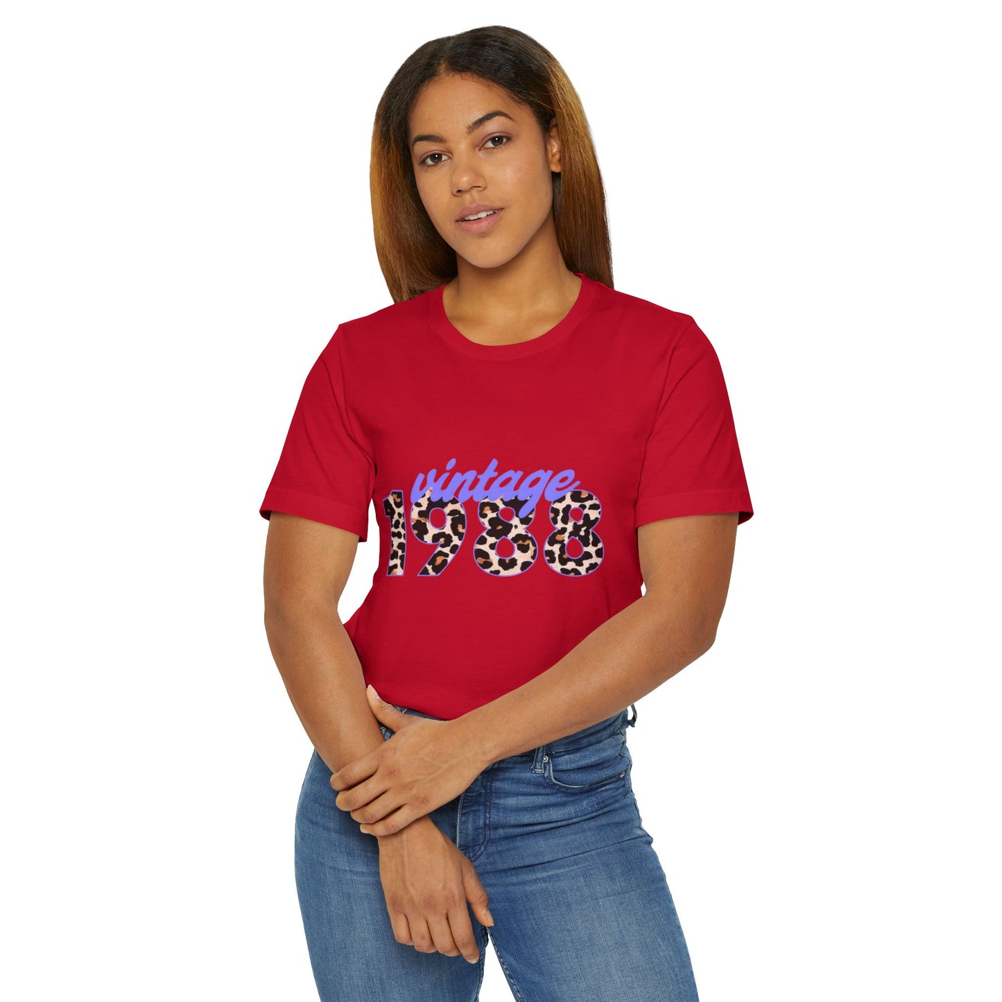 Vintage 1988 Unisex Jersey T-Shirt, Retro Graphic Tee