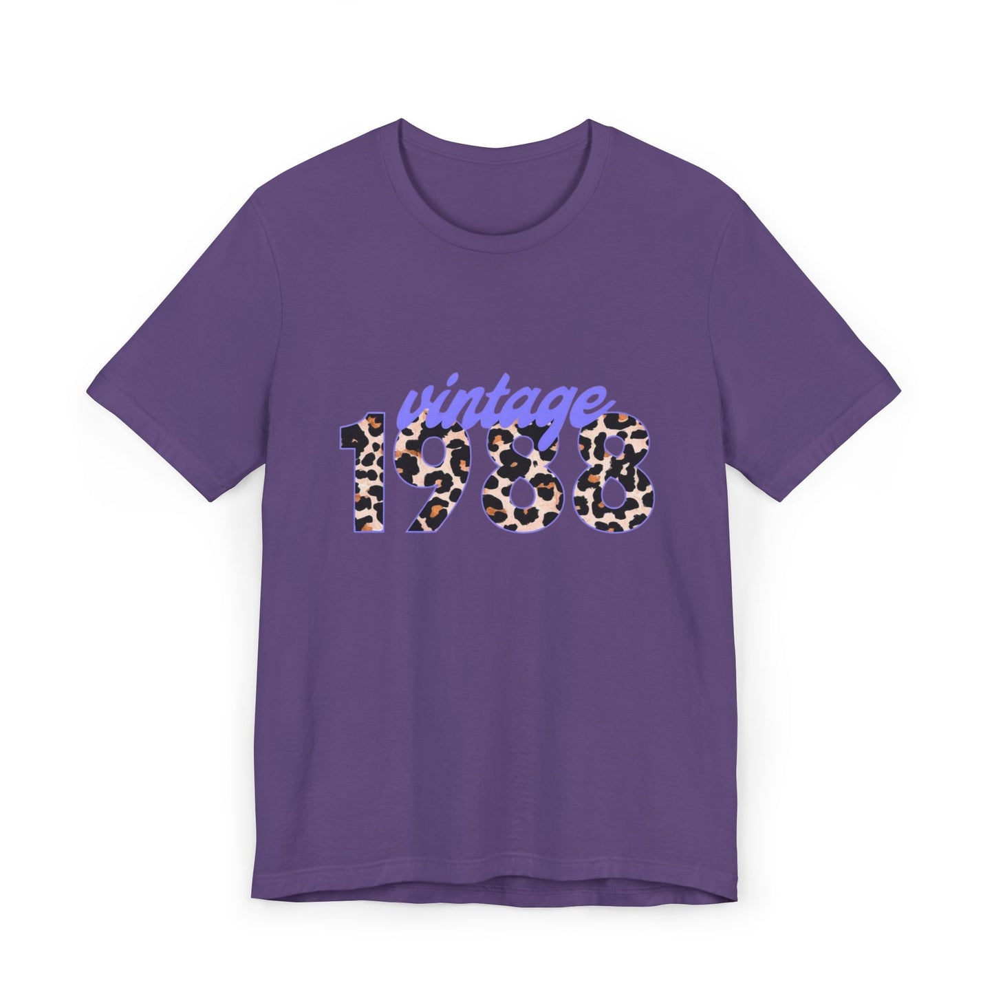 Vintage 1988 Unisex Jersey T-Shirt, Retro Graphic Tee