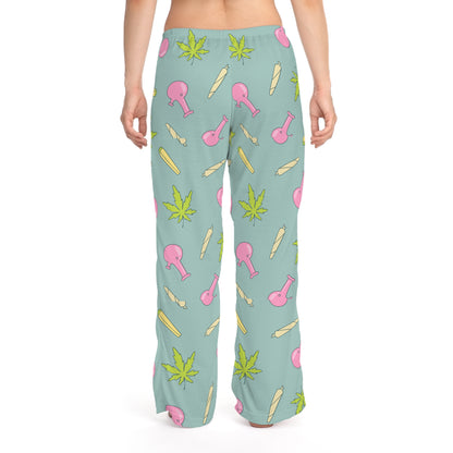 Playful Cannabis Pajama Pants
