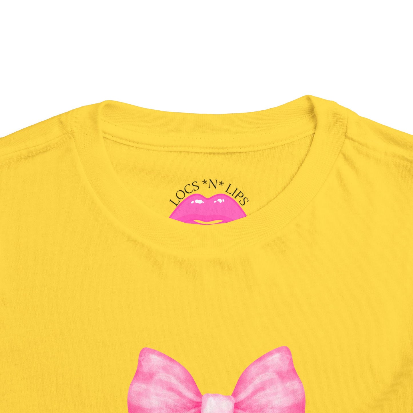 Cute Toddler Tee with Pink Bow Boots Design