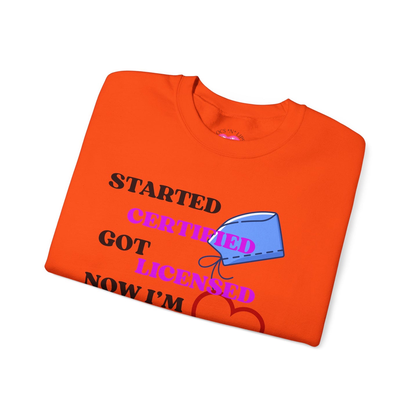 Certified Journey Unisex Sweatshirt, Motivational Crewneck
