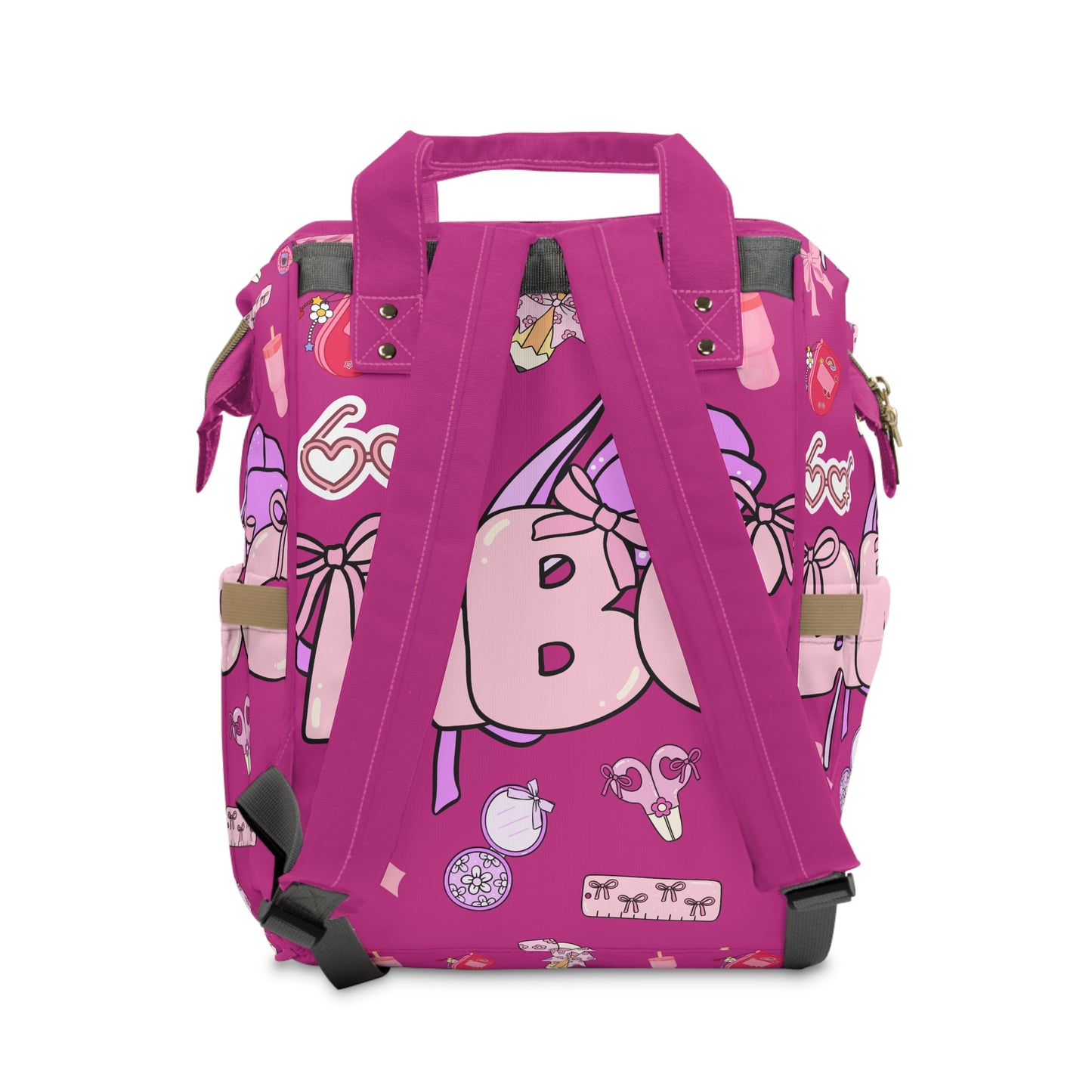 Stylish Multifunctional Diaper Backpack for On-the-Go Parents