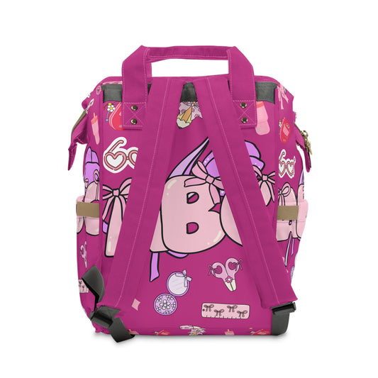 Stylish Multifunctional Diaper Backpack for On-the-Go Parents