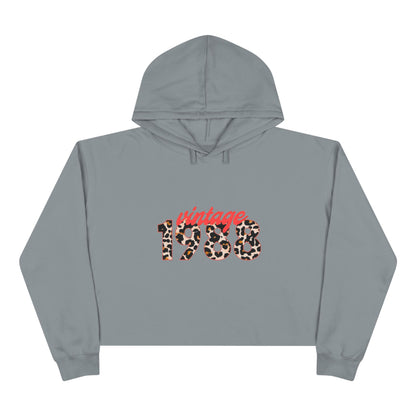 Copy of Vintage 1988 Crop Hoodie, Retro Fashion
