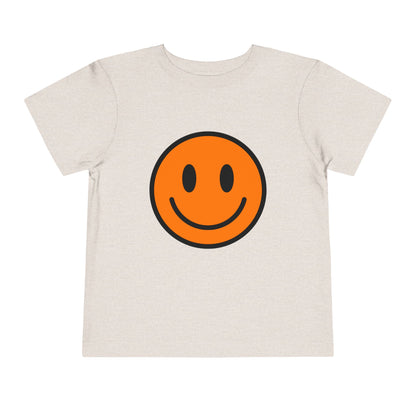 Smiley Face Toddler Tee, Cute Kid's Shirt