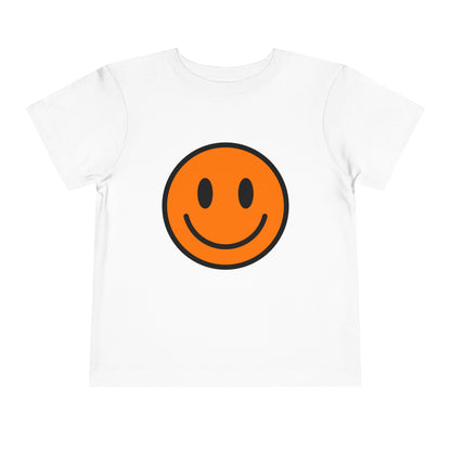 Smiley Face Toddler Tee, Cute Kid's Shirt