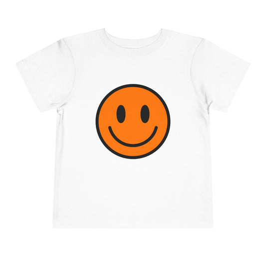 Smiley Face Toddler Tee, Cute Kid's Shirt
