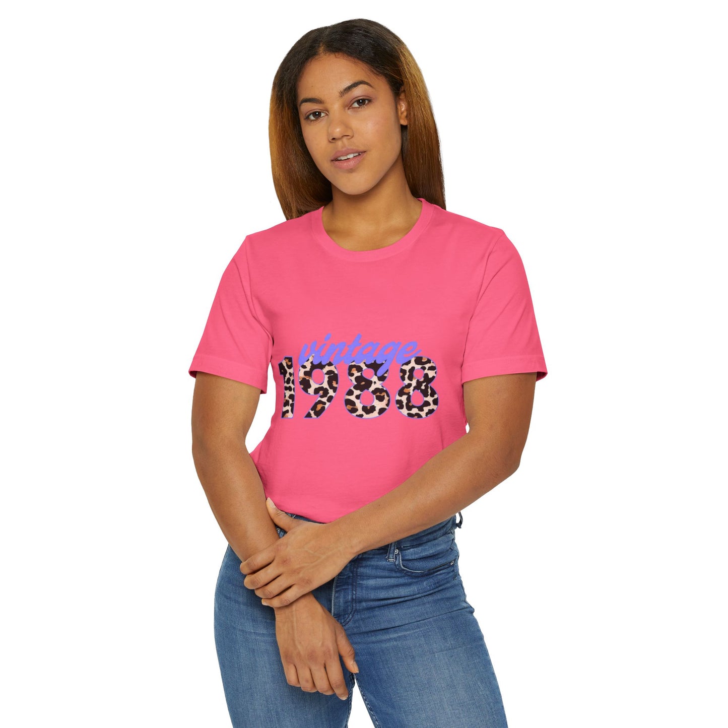 Vintage 1988 Unisex Jersey T-Shirt, Retro Graphic Tee