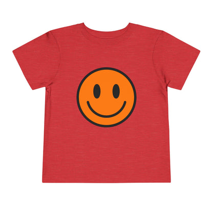 Smiley Face Toddler Tee, Cute Kid's Shirt