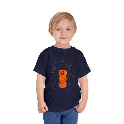Halloween Pumpkin Tee for Toddlers, Cute Kids Shirt