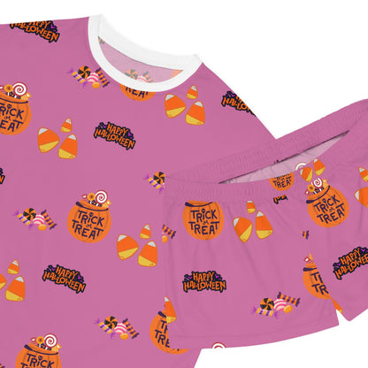 Halloween Women’s Pajama Set, Cozy Sleepwear
