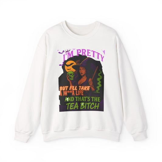 Spooky Vibes Crewneck Sweatshirt - Perfect for Halloween