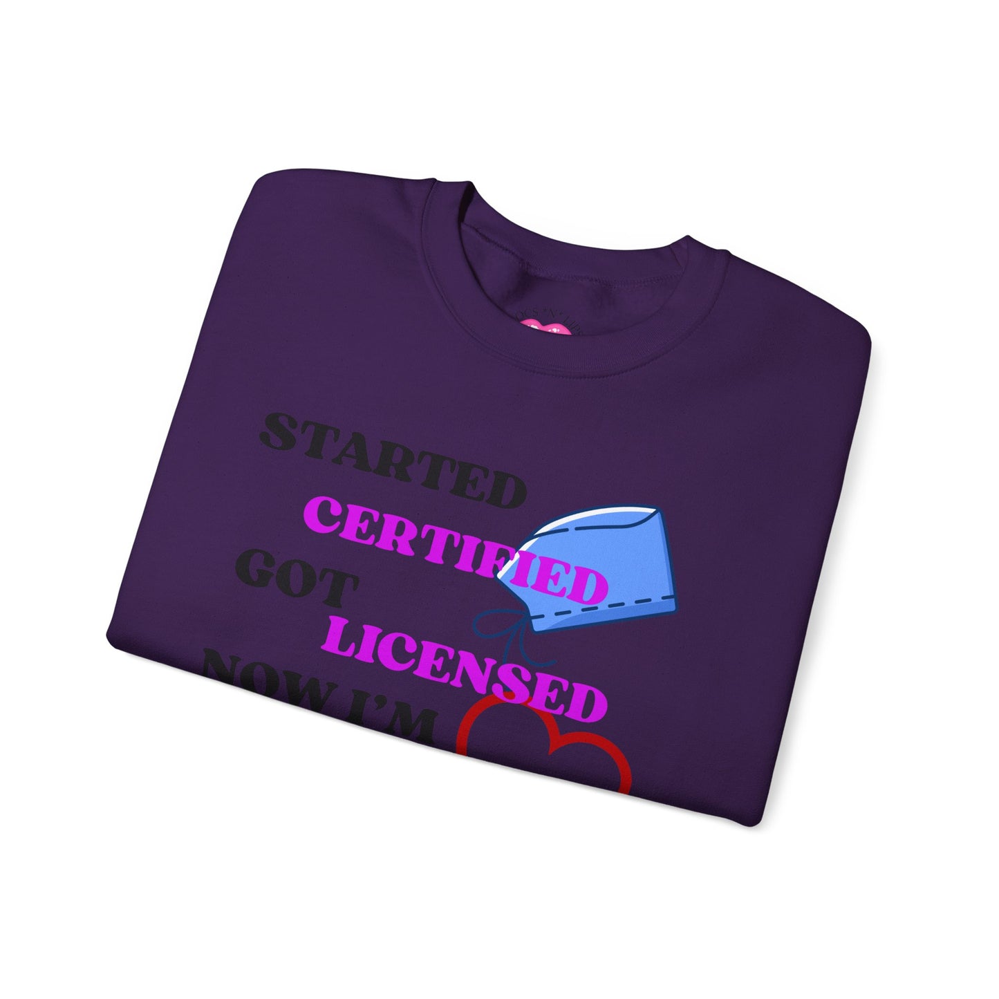 Certified Journey Unisex Sweatshirt, Motivational Crewneck
