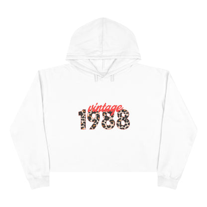Copy of Vintage 1988 Crop Hoodie, Retro Fashion