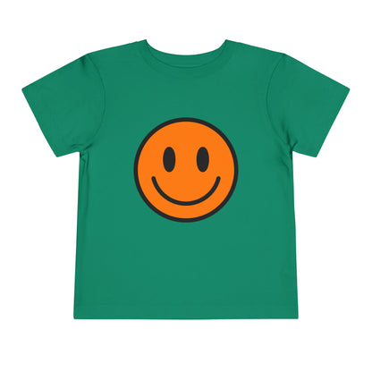 Smiley Face Toddler Tee, Cute Kid's Shirt